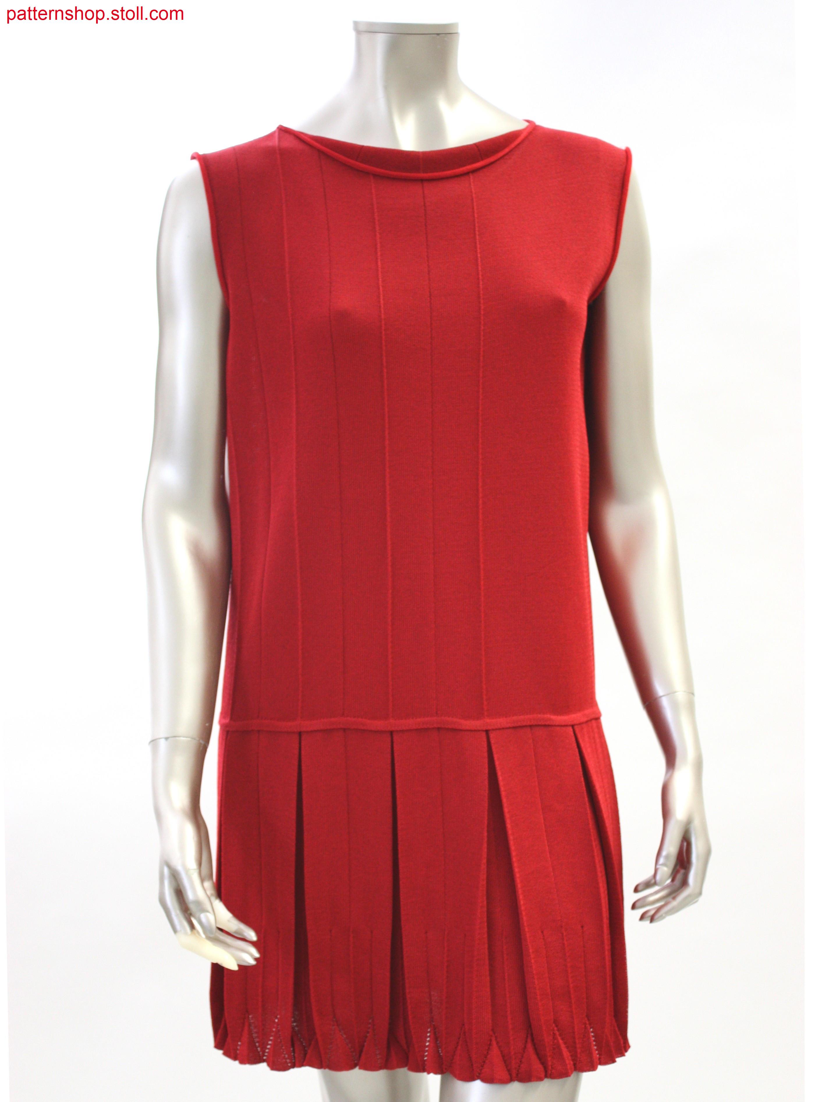 Fully Fashion Charleston dress in double jersey / Fully Fashion Charlestonkleid in Rechts-Rechts