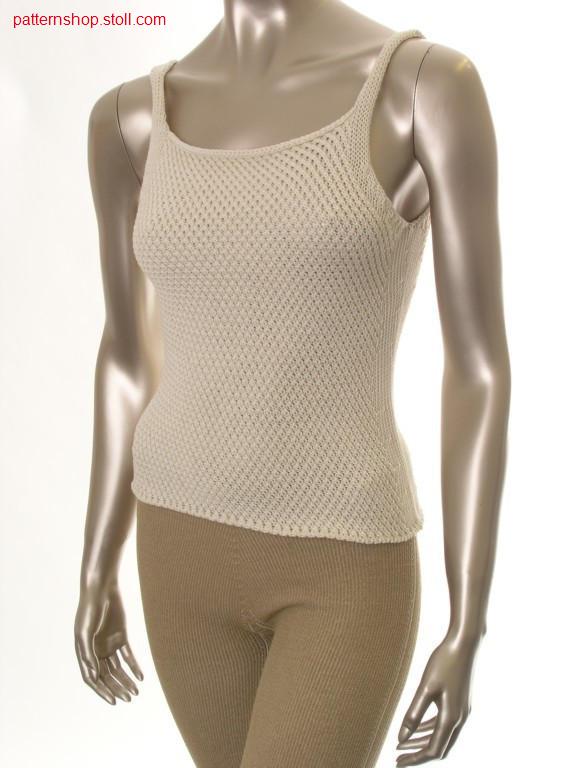 Fitted top with spaghetti straps / Tailliertes Top mit Spaghettitr