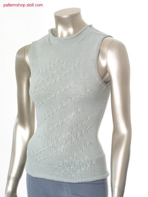 Fitted top with french shoulder / Tailliertes Top mit franz