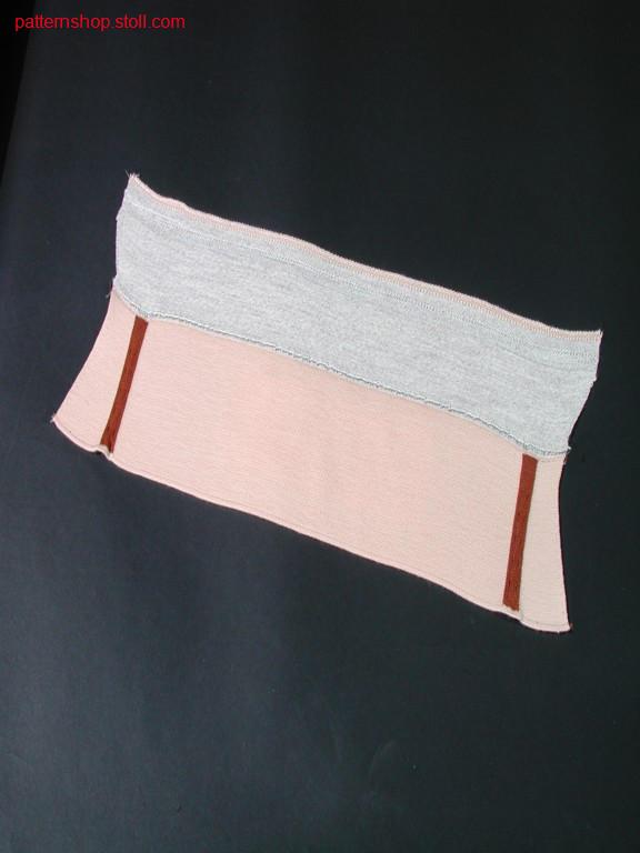 FF-RR shirt collar with intarsia cables / FF-RR Hemdkragen mit Intarsiaz