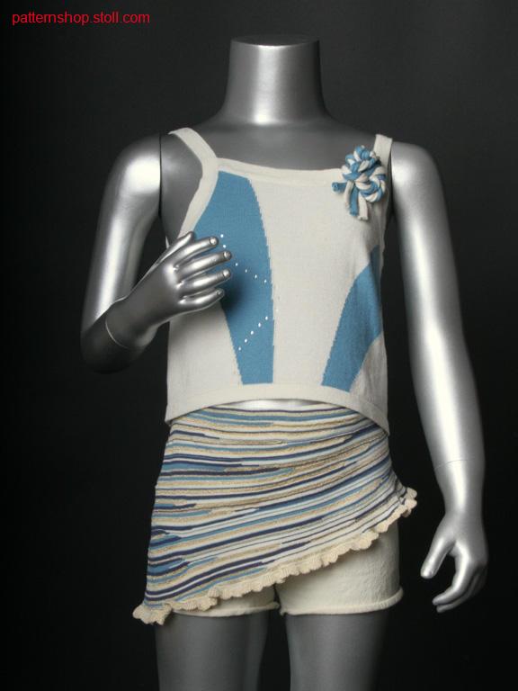 Fully Fashion jersey children's shorts / Fully Fashion Rechts-Links Kindershorts