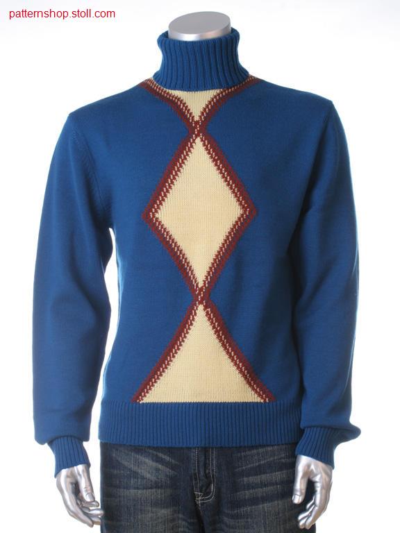 Fully Fashion-Intarsia pullover / Fully Fashion-Intarsia Pullover