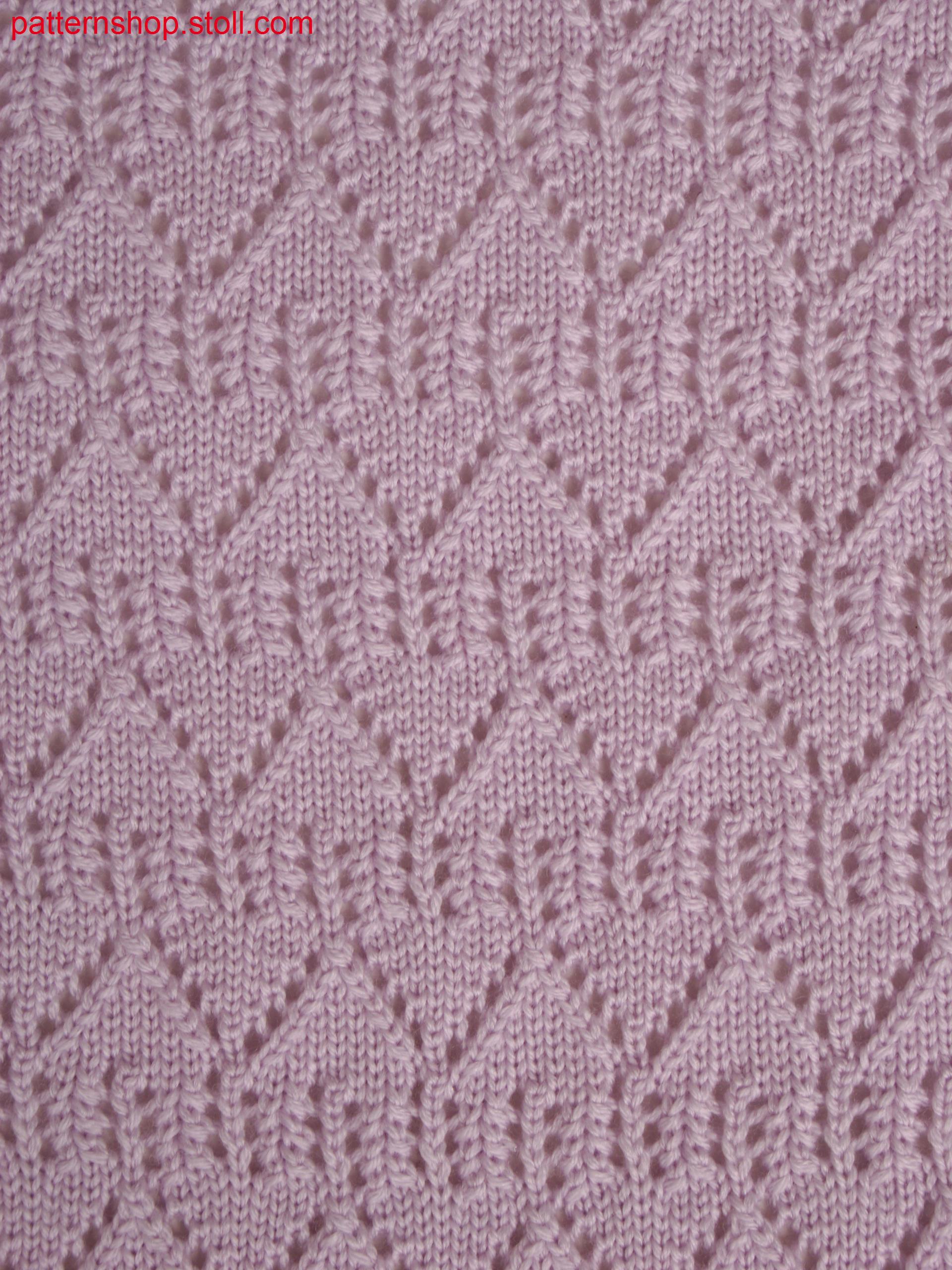 pointelle in zic zac optic