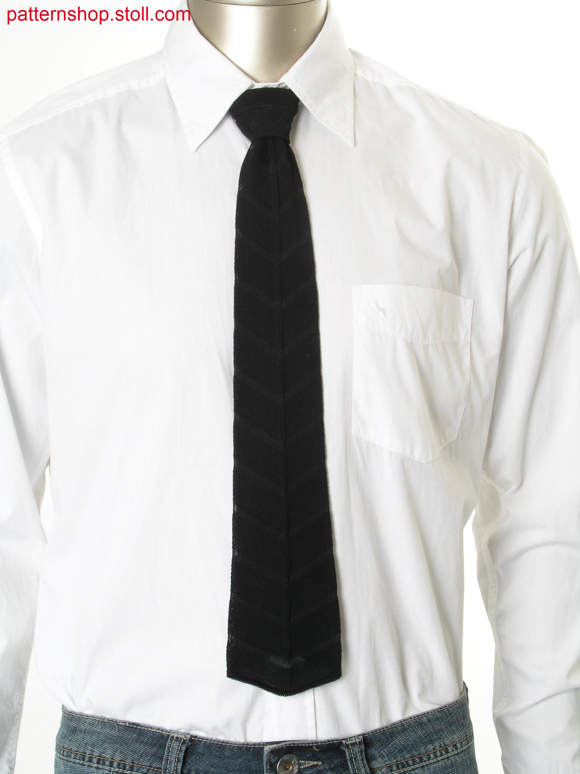 Ringed Fully Fashion cravat / Geringelte Fully Fashion Krawatte