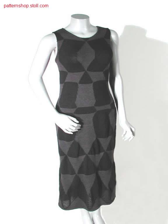 Intarsia pattern with split / Intarsiamuster mit Split